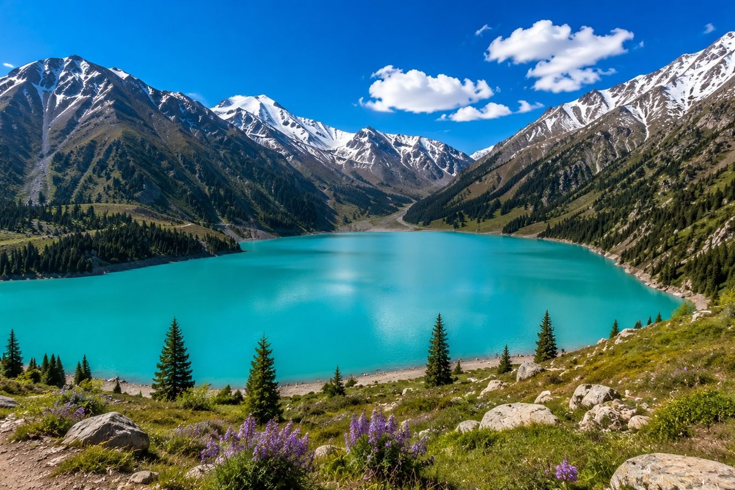 Ausflug zum Großen Almaty-See